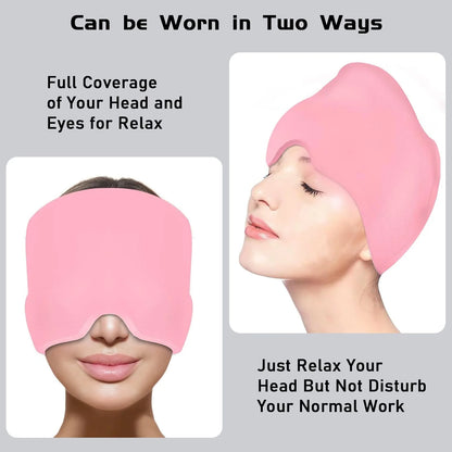 Cooling Headache & Migraine Relief Cap – Hot & Cold Therapy