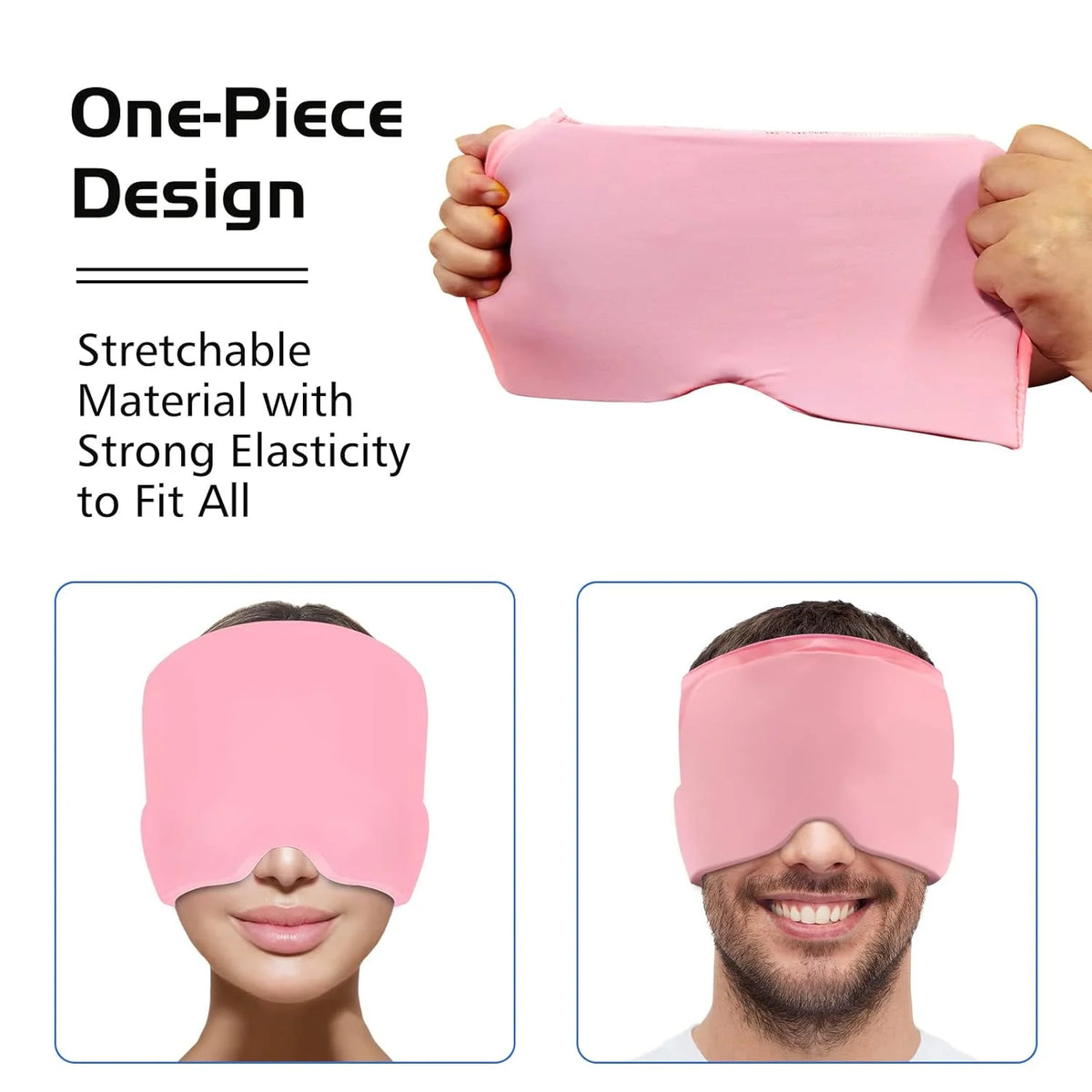 Cooling Headache & Migraine Relief Cap – Hot & Cold Therapy