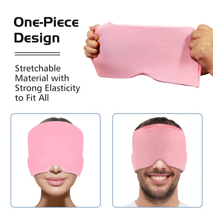Cooling Headache & Migraine Relief Cap – Hot & Cold Therapy