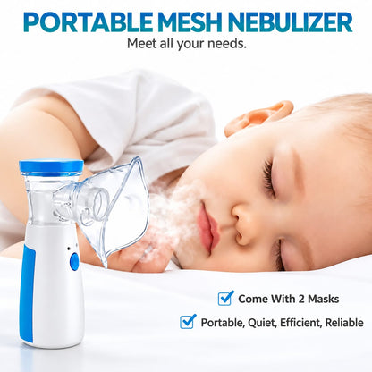 AeroMist Go™ – Portable Mesh Nebulizer