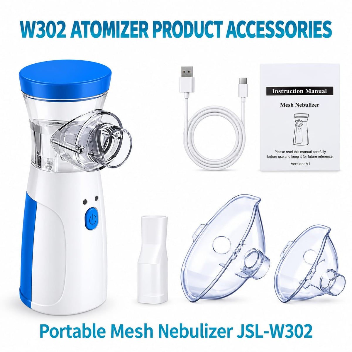 AeroMist Go™ – Portable Mesh Nebulizer