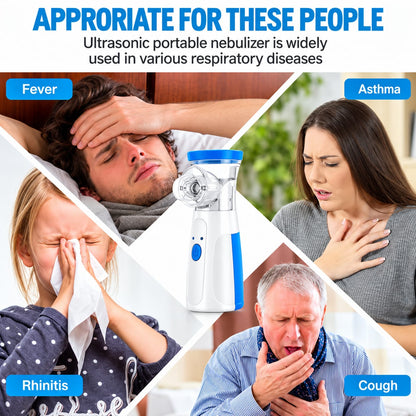 AeroMist Go™ – Portable Mesh Nebulizer